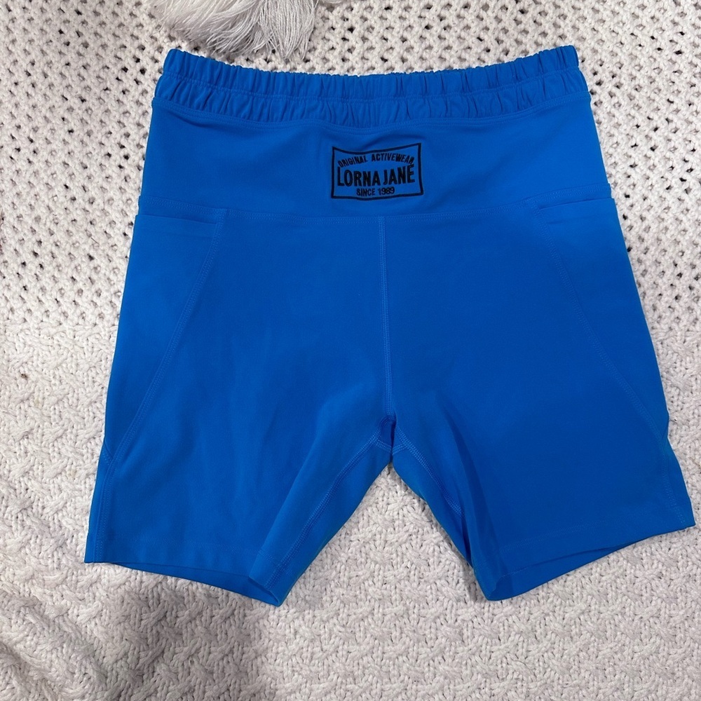Lorna Jane Teal Activewear Shorts small size